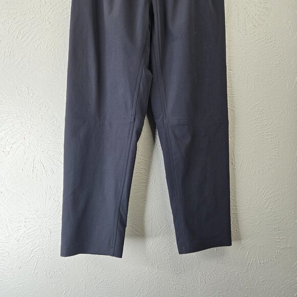 Outdoor Voices RecTreck Athletic Pant M Black Nylon Pull On Workout Straight Leg - Picture 4 of 12